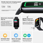 Original Xiaomi Mi Band 7 Pro Smart Watch, 1.64 inch AMOLED Screen, Support Blood Oxygen Monitoring / 117 Sport Modes(Black)