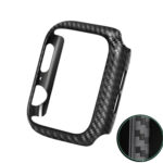 PC Carbon Fiber Frame Watch Case For Apple Watch Series 8 / 7 45mm(Black)