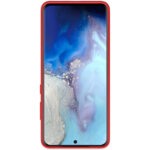 For Galaxy S20 Ultra / S20 Ultra 5G NILLKIN Feeling Series Liquid Silicone Anti-fall Mobile Phone Protective Case(Red)