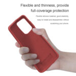 For Galaxy S20 Ultra / S20 Ultra 5G NILLKIN Feeling Series Liquid Silicone Anti-fall Mobile Phone Protective Case(Red)