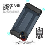 For iPhone 14 Magic Armor TPU Phone Case (Navy Blue)