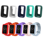 For Xiaomi Mi Band 7 Pro Stopwatch Case(Dark Green)