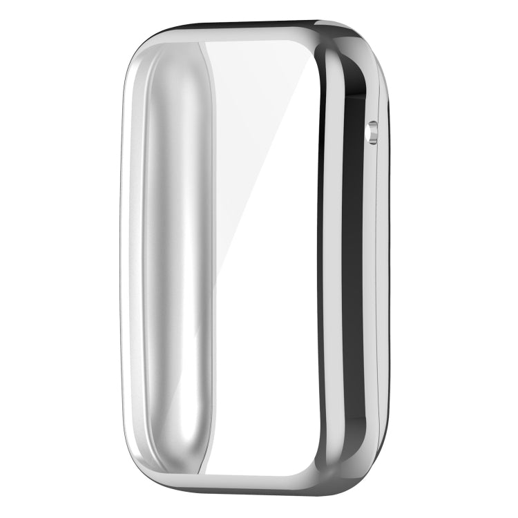 For Xiaomi Mi Band 7 Pro Full Coverage TPU Electroplating Protective Case(Silver)