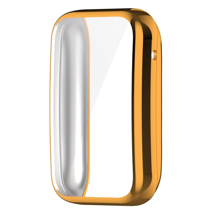 For Xiaomi Mi Band 7 Pro Full Coverage TPU Electroplating Protective Case(Rose Gold)