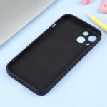 For iPhone 14 Plus Liquid Silicone Magsafe Phone Case (Black)