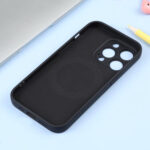 For iPhone 14 Pro Liquid Silicone Magsafe Phone Case(Black)