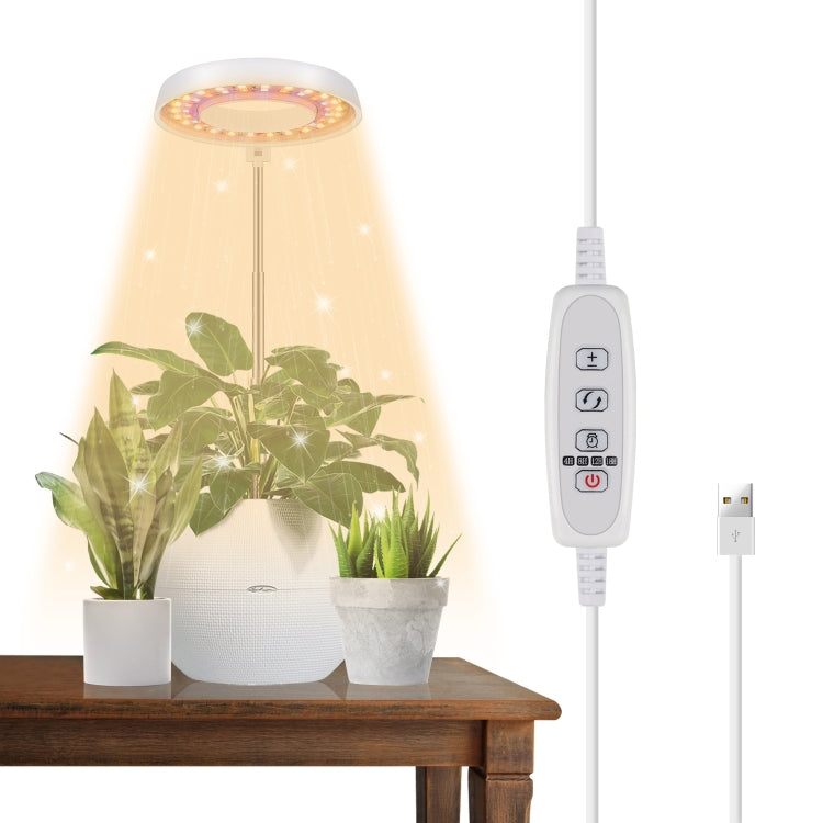 10W 48 LEDs Angel Ring Succulent Plant Grow Fill Light