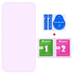 For iPhone 13 / 13 Pro Purple Light Eye Protection Tempered Glass Film