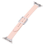 Magnetic Silver Square Buckle Watch Band For Apple Watch Series 8&7 41mm / SE 2&6&SE&5&4 40mm / 3&2&1 38mm(Dust-color)