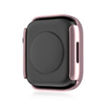 Life Waterproof 2 in 1 PC Frame + Tempered Glass Protective Case For Apple Watch Series 8 / 7 45mm(Pink)