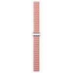 Magnetic Two-color Loop Slim Leather Watch Band For Apple Watch Series 8&7 41mm / SE 2&6&SE&5&4 40mm / 3&2&1 38mm(Pink)