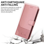 For Samsung Galaxy S20 GQUTROBE Skin Feel Magnetic Leather Phone Case(Rose Gold)