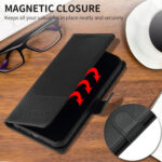 For Samsung Galaxy S20 GQUTROBE Skin Feel Magnetic Leather Phone Case(Black)