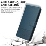 For Samsung Galaxy S20 GQUTROBE Skin Feel Magnetic Leather Phone Case(Blue)