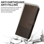 For Samsung Galaxy S20 GQUTROBE Skin Feel Magnetic Leather Phone Case(Brown)