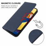 For Xiaomi Redmi Note 11 5G Magnetic Closure Leather Phone Case(Blue)