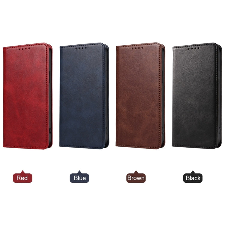 For Xiaomi Redmi Note 11 5G Magnetic Closure Leather Phone Case(Red)