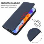 For Xiaomi Redmi Note 11 Pro 5G Magnetic Closure Leather Phone Case(Blue)