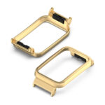 For Xiaomi Mi Band 7 Pro Metal Frame Watch Protective Case(Gold)