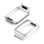 For Xiaomi Mi Band 7 Pro Metal Frame Watch Protective Case(Silver)