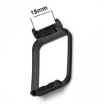 For Xiaomi Mi Band 7 Pro Metal Frame Watch Protective Case(Black)