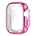 TPU All-inclusive Electroplating Protective Case For Apple Watch Ultra 49mm(Pink)