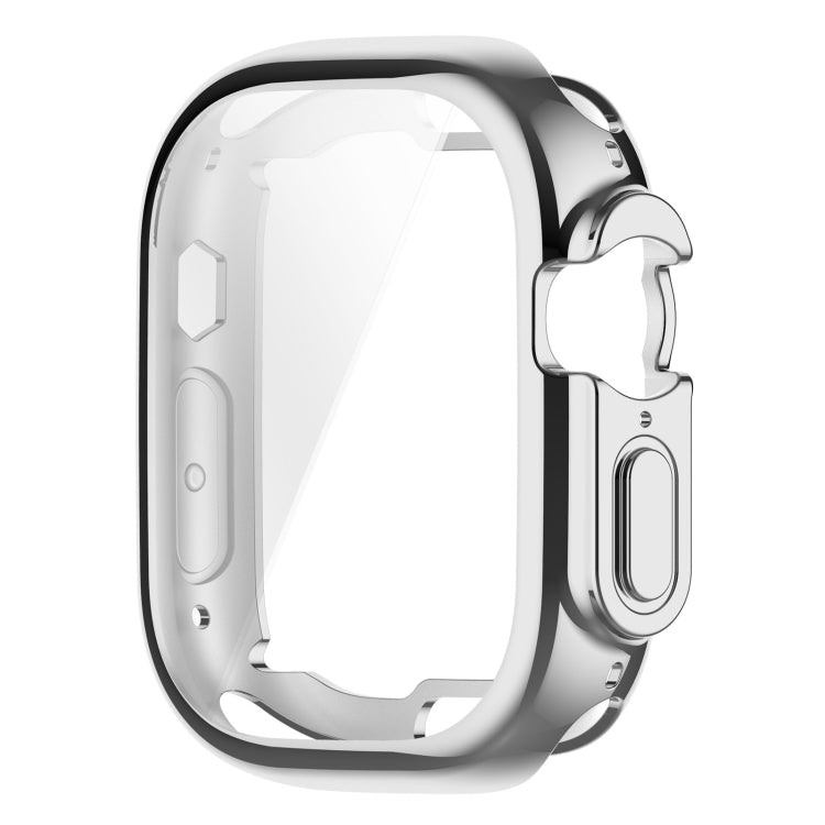 TPU All-inclusive Electroplating Protective Case For Apple Watch Ultra 49mm(Silver)