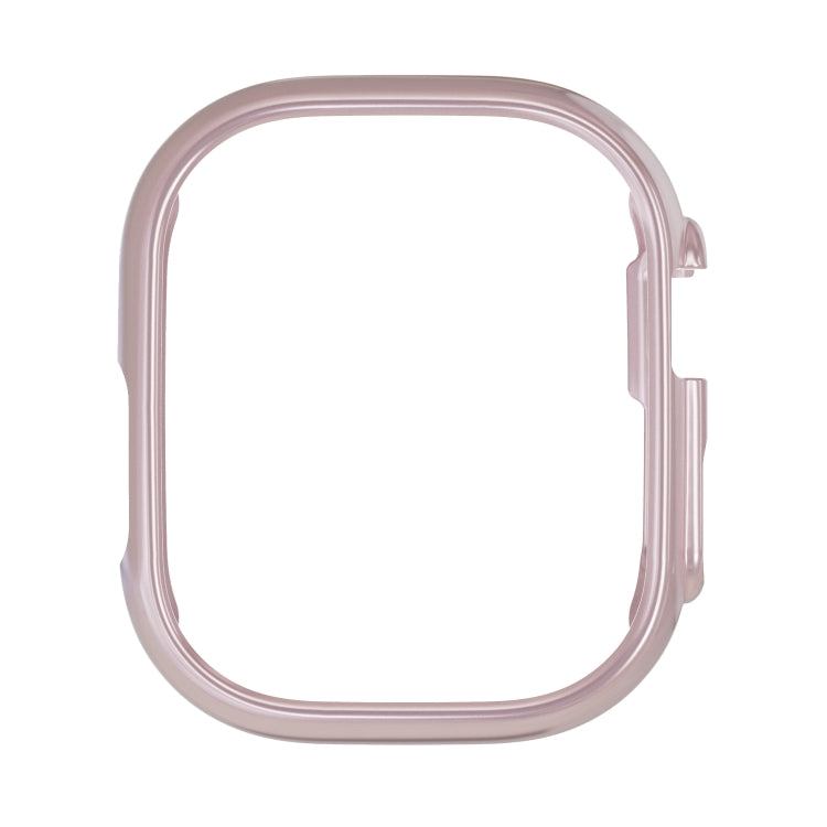 PC Hollow Protective Case For Apple Watch Ultra 49mm(Rose Gold)