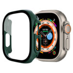 Tempered Glass Film PC Watch Case For Apple Watch Ultra 49mm(Official Green)