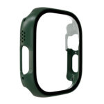 Tempered Glass Film PC Watch Case For Apple Watch Ultra 49mm(Official Green)