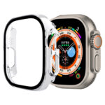 Tempered Glass Film PC Watch Case For Apple Watch Ultra 49mm(Transparent)