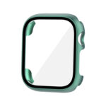 Tempered Glass Film PC Watch Case For Apple Watch Series 8&7 41mm(Green)