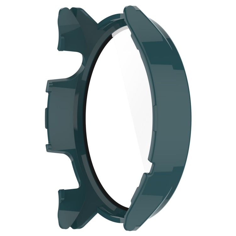 For Xiaomi Watch S1 Pro Tempered Glass Film PC Watch Case(Pine Green)