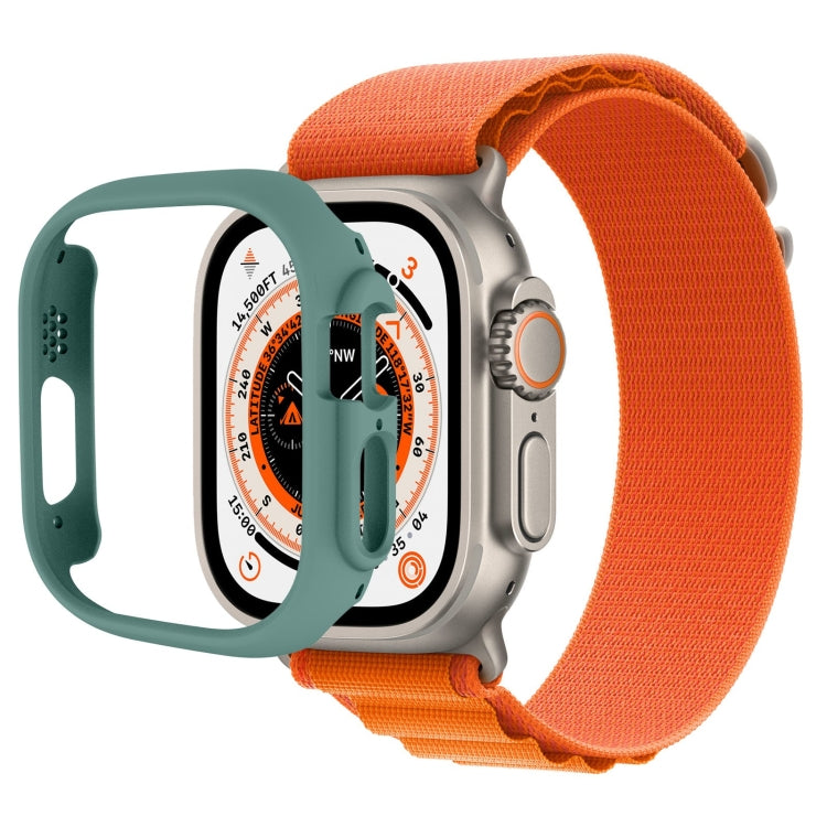 Half-inclusive PC Protective Case For Apple Watch Ultra 49mm(Official Green)