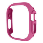 Half-inclusive PC Protective Case For Apple Watch Ultra 49mm(Rose Red)