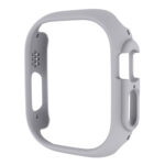 Half-inclusive PC Protective Case For Apple Watch Ultra 49mm(Light Grey)