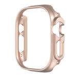 For Apple Watch Ultra 49mm Half-inclusive Frosted PC Protective Case(Rose Gold)