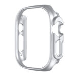 For Apple Watch Ultra 49mm Half-inclusive Frosted PC Protective Case(Silver)