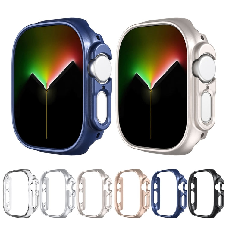 For Apple Watch Ultra 49mm Half-inclusive Frosted PC Protective Case(Starlight)