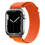 Nylon Watch Band for Apple Watch Series 8&7 41mm / SE 2&6&SE&5&4 40mm / 3&2&1 38mm(Orange)
