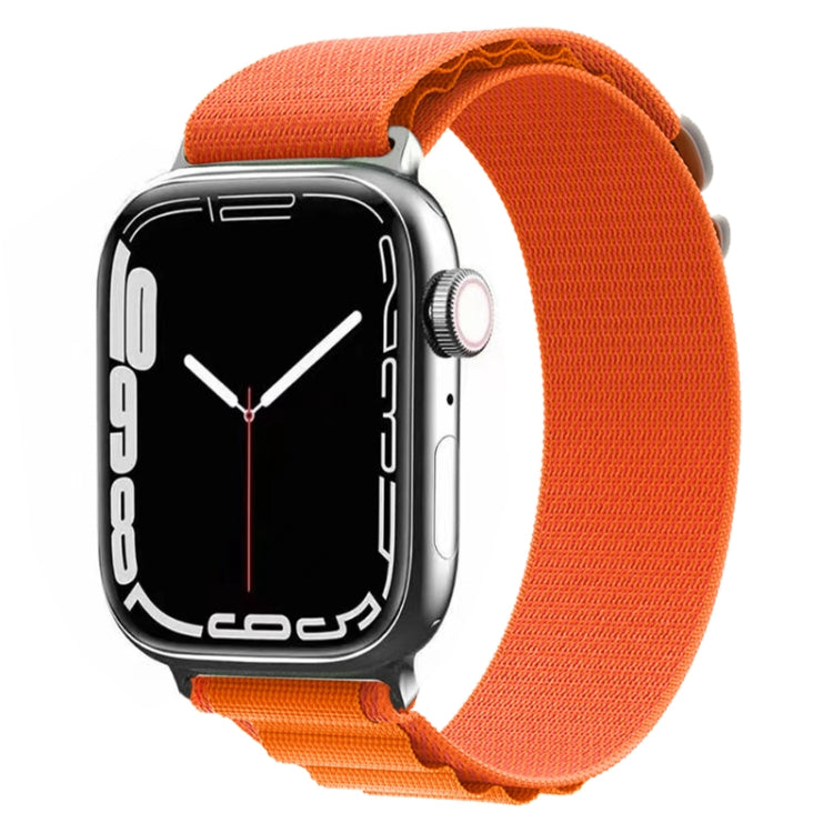 Nylon Watch Band for Apple Watch Series 8&7 41mm / SE 2&6&SE&5&4 40mm / 3&2&1 38mm(Orange)