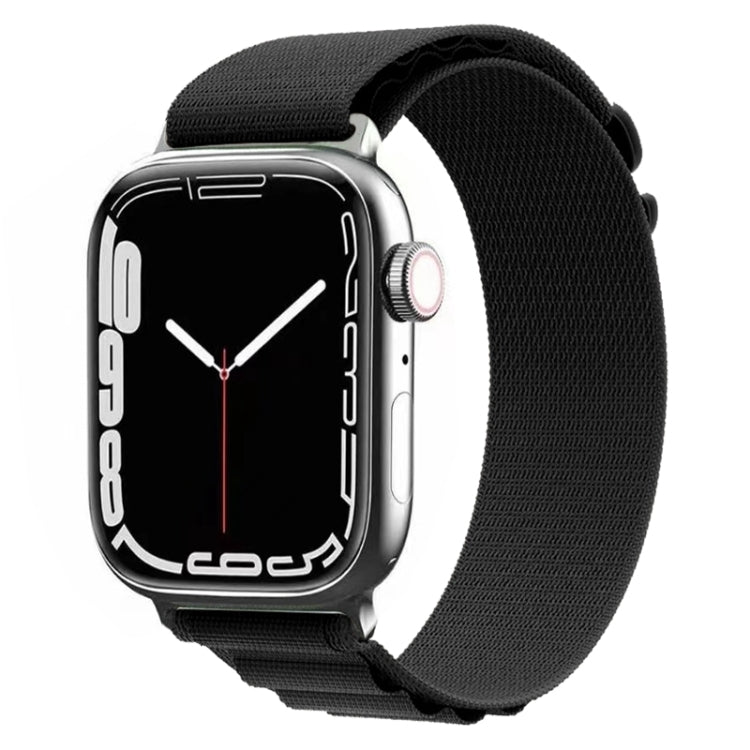 Nylon Watch Band for Apple Watch Series 8&7 41mm / SE 2&6&SE&5&4 40mm / 3&2&1 38mm(Black)