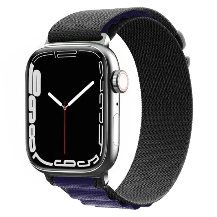 Nylon Watch Band for Apple Watch Series 8&7 41mm / SE 2&6&SE&5&4 40mm / 3&2&1 38mm (Dark Purple)