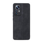 For Xiaomi 12 / 12S / 12X AZNS 3D Embossed Skin Feel Phone Case(Black)