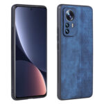 For Xiaomi 12 Pro / 12S Pro AZNS 3D Embossed Skin Feel Phone Case(Sapphire Blue)