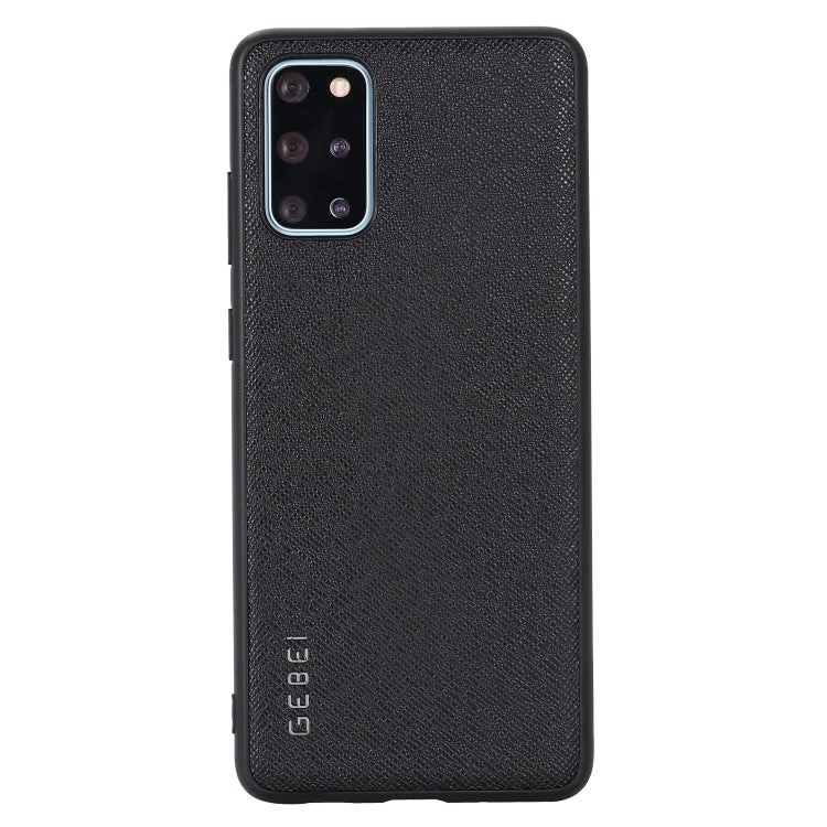 For Galaxy S20 GEBEI Full-coverage Shockproof Leather Protective Case(Black)