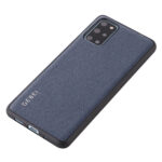 For Galaxy S20 GEBEI Full-coverage Shockproof Leather Protective Case(Blue)