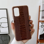 For Xiaomi Redmi Note 11 Global/Note 11S 4G Genuine Leather Weilai Series Nano Plating Phone Case(Coffee)