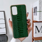 For Xiaomi Redmi Note 11 Global/Note 11S 4G Genuine Leather Weilai Series Nano Plating Phone Case(Green)