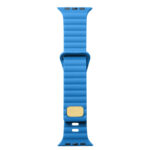 Breathable Skin-friendly Silicone Watch Band For Apple Watch Series 8&7 41mm / SE 2&6&SE&5&4 40mm /   3&2&1 38mm(Sky Blue)